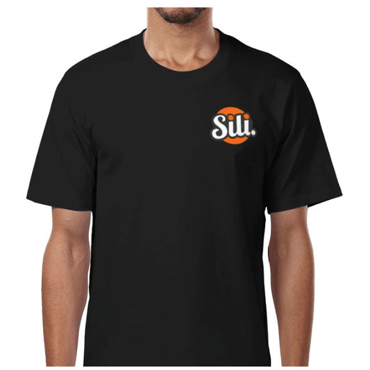 Sili Sunglasses Chest Logo T-shirt Black