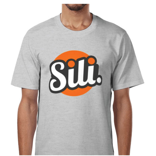 Sili Sunglasses Full Logo T-shirt Grey