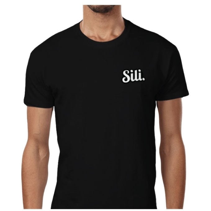 Sili Sunglasses Chest Logo T-shirt Black