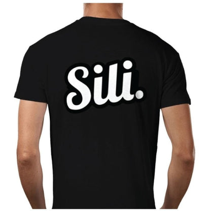 Sili Sunglasses Full Back Logo T-shirt Black